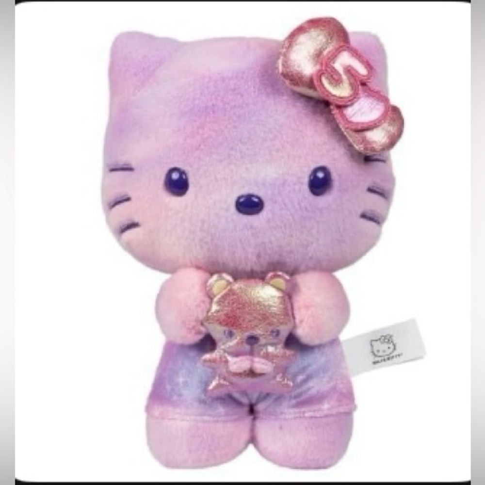 Hello Kitty’s 50Th Anniversary 8” Plush Celebrates 5 Decades Of Friendship